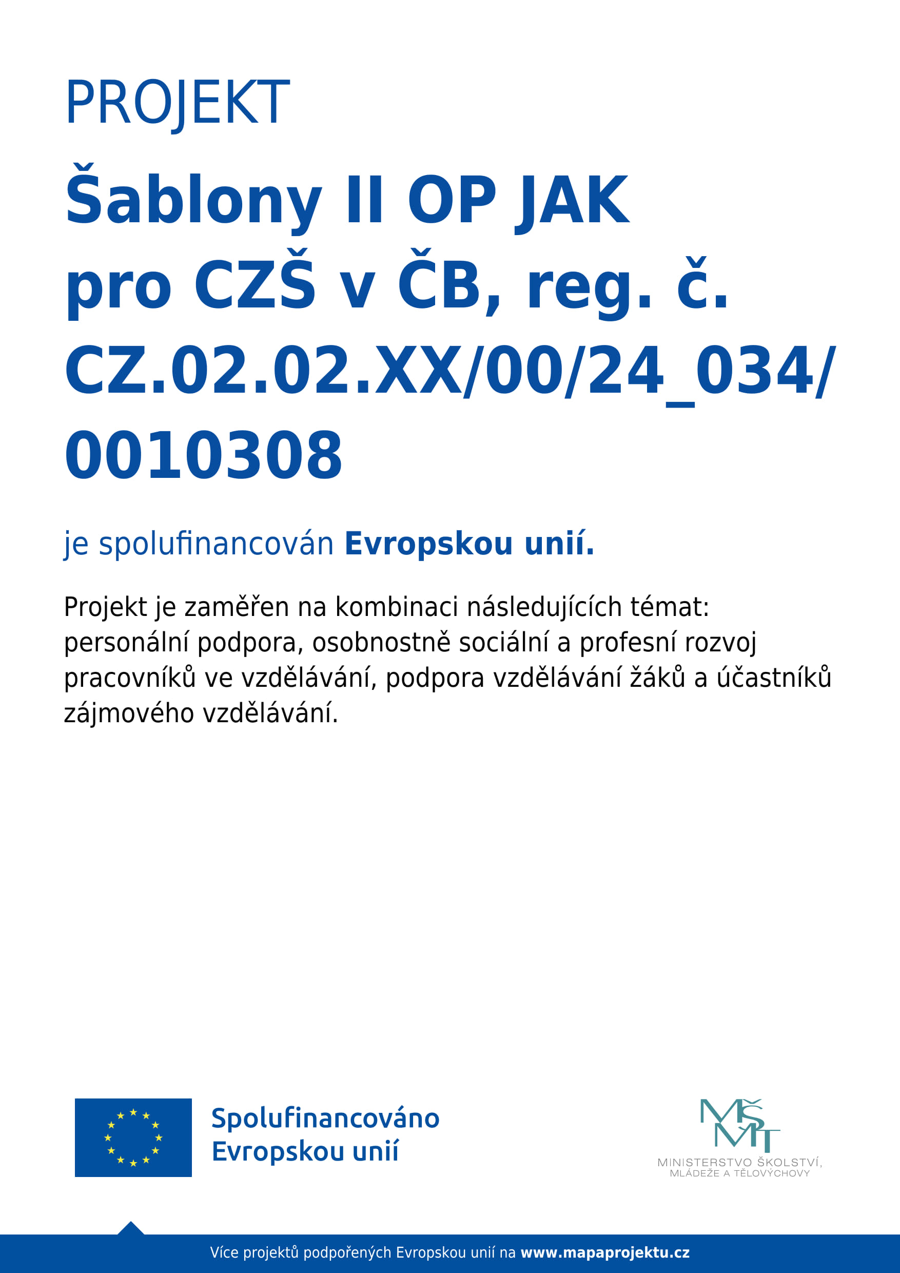 Šablony II OP JAK